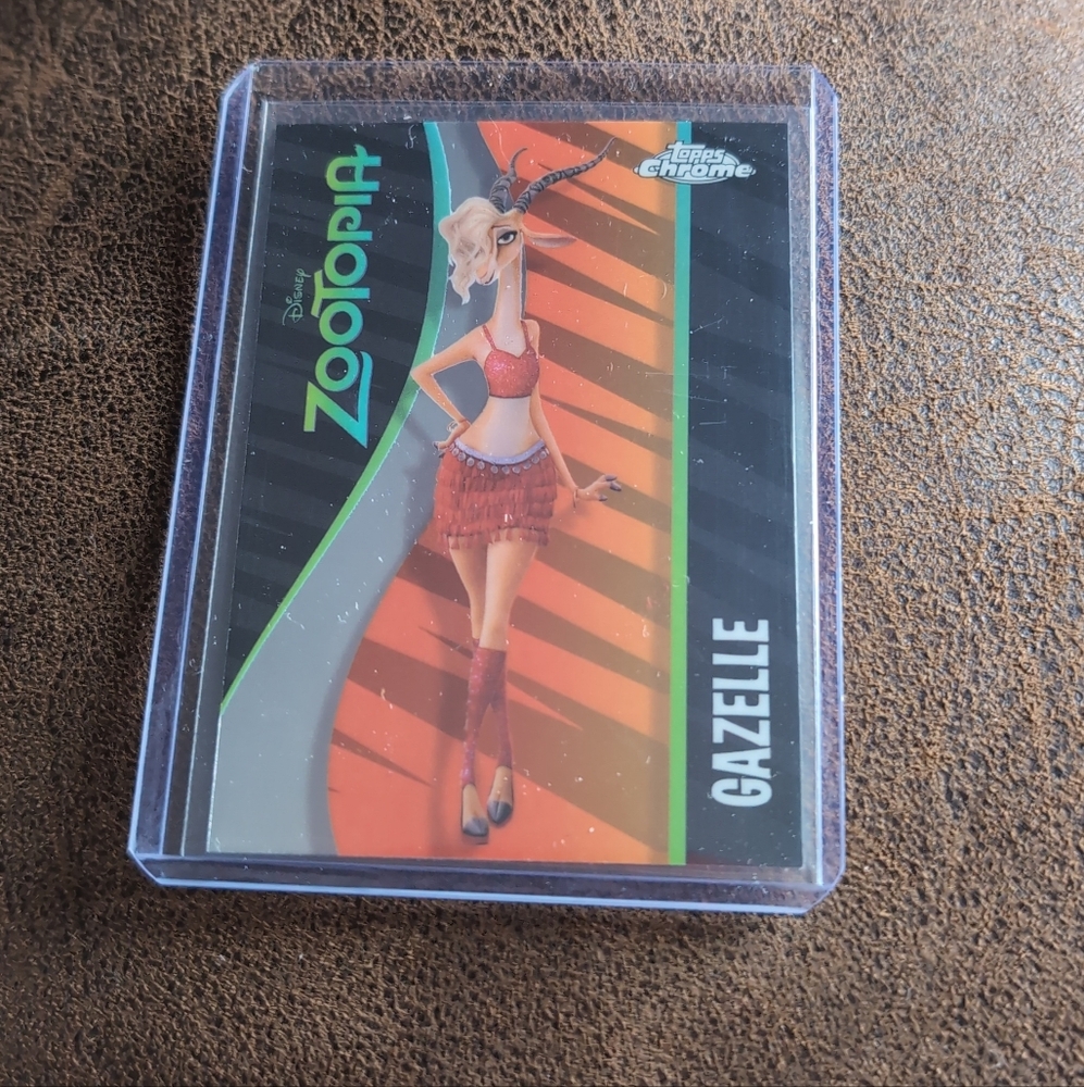 3$ Add On⭐Gazelle 2025 Topps Chrome Disney #ZI-8 Zootopia Icons Insert